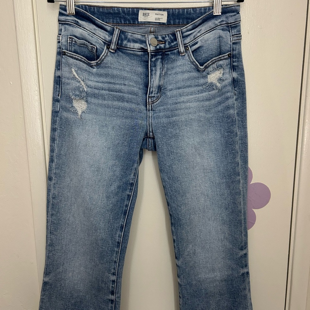BKE Blue Boot Cut Jeans Classic Denim
